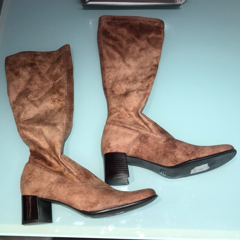 Franco Sarto Stretch Gogo Boots size 6 NWT